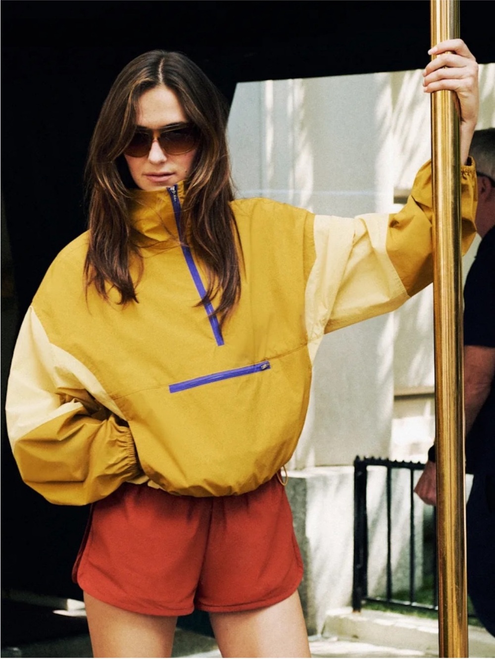 NWT Reformation x Umbro Valeria Anorak Jacket Chartreuse XS